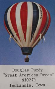 balloon of Douglas Purdy